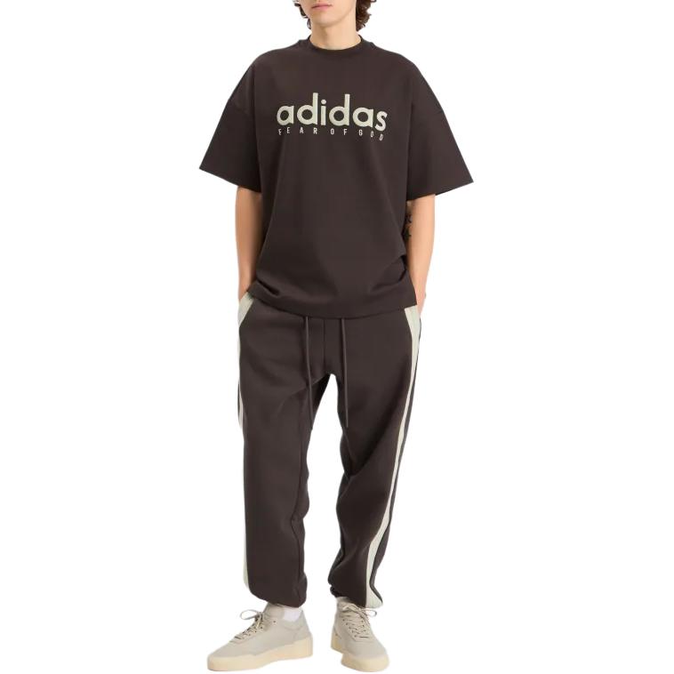 Футболка S/S Quickdry от Fear Of God Athletics с доставкой для участников AdiClub Adidas, коричневый — фото 4