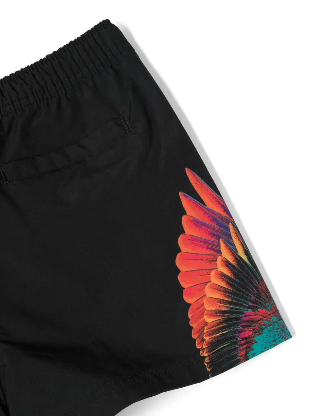 Плавки-шорты с принтом Sunset Wings Marcelo Burlon County Of Milan Kids, черный — фото 3