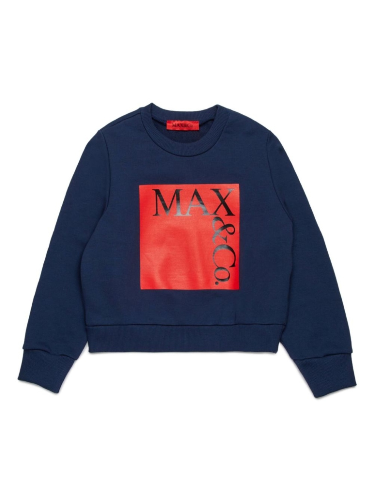 

MAX&Co. Kids толстовка с логотипом, синий