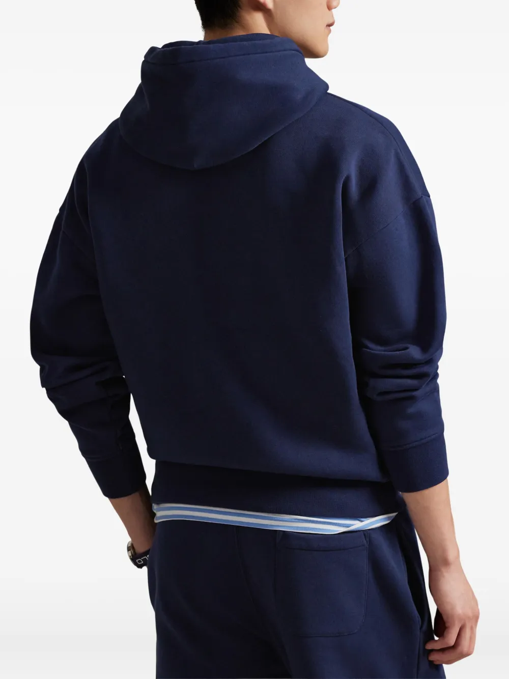 Худи Polo Sport с кулиской Polo Ralph Lauren, синий — фото 4