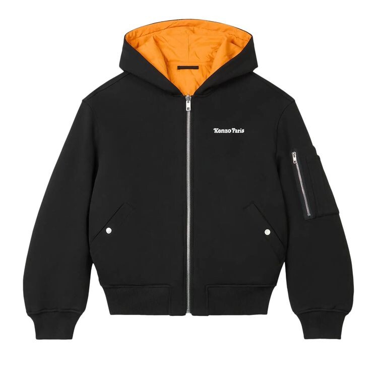 

Куртка Kenzo Verdy Embroidered Bomber Jacket Black, черный