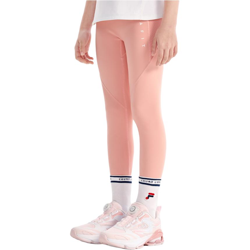 Детские леггинсы Grade School FILA KIDS, Honey Dew Powder — фото 3
