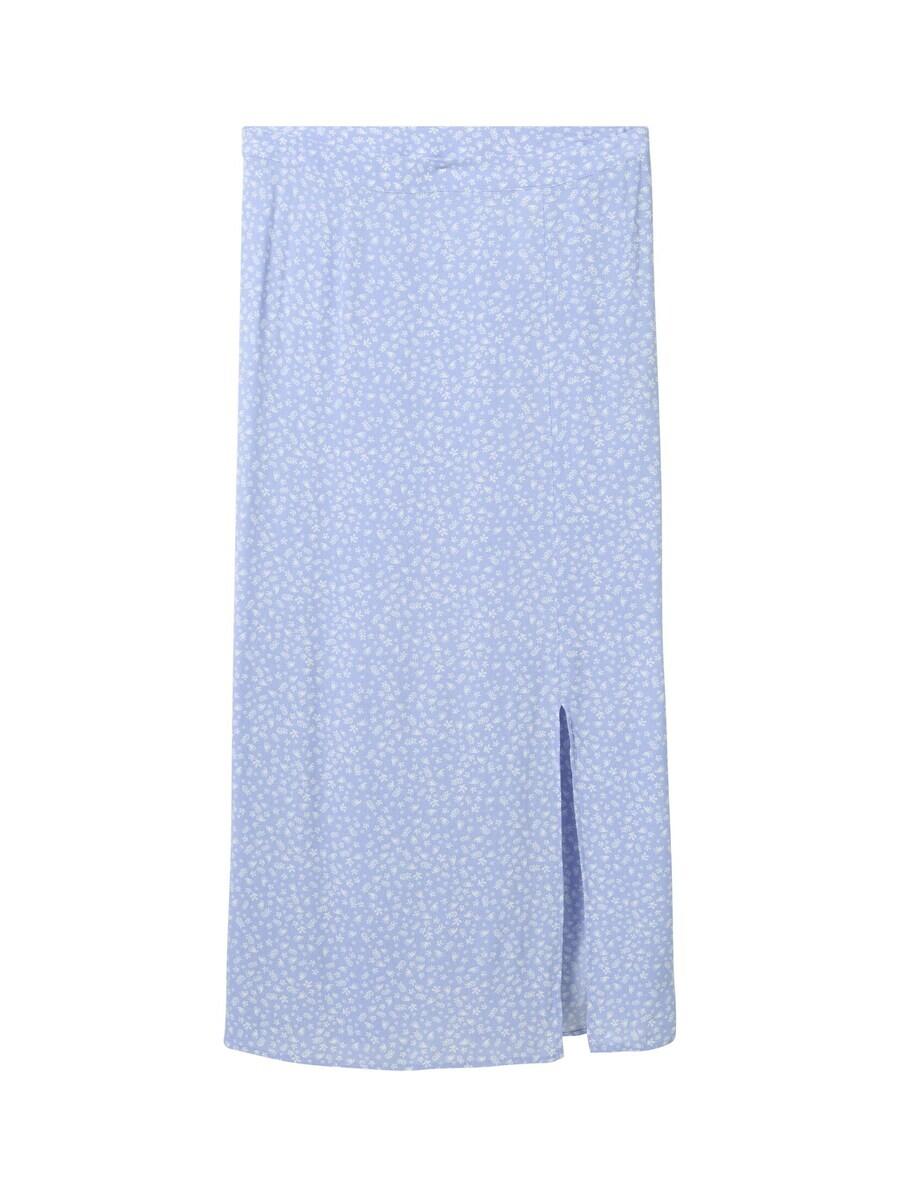 

Юбка миди TOM TAILOR DENIM Skirt, светло-синий