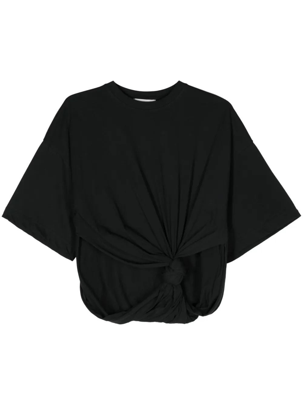 

Футболка асимметричного кроя SPORTMAX, черный