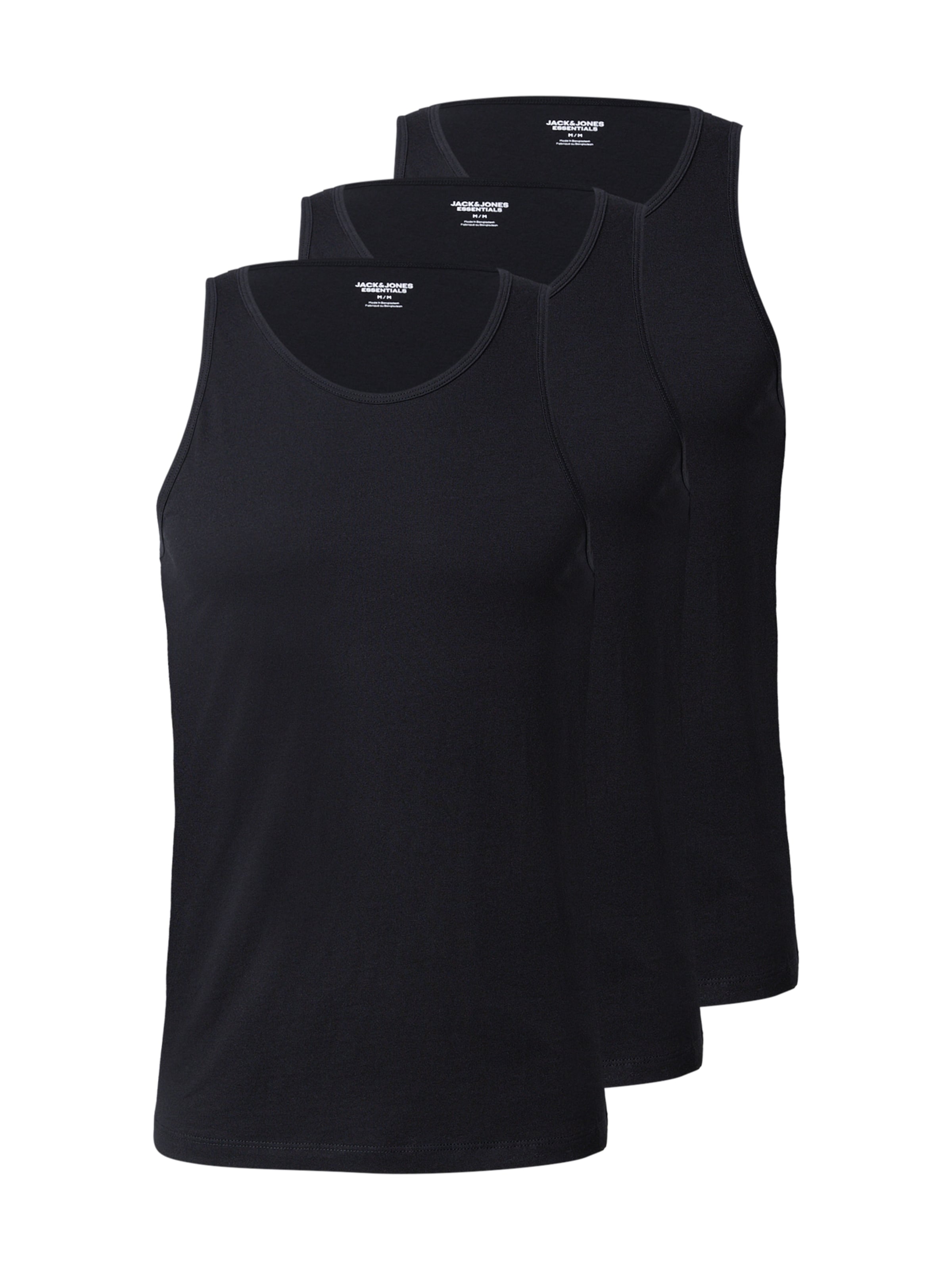 

JACK & JONES Футболка в черном цвете