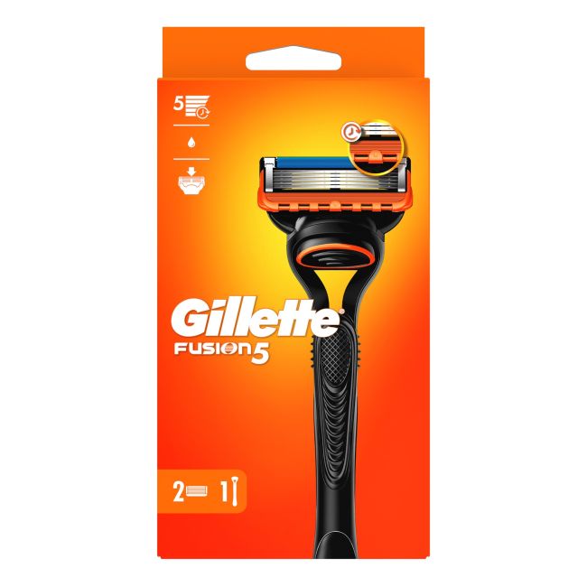 

Бритва Fusion и 2 сменные головки Gillette