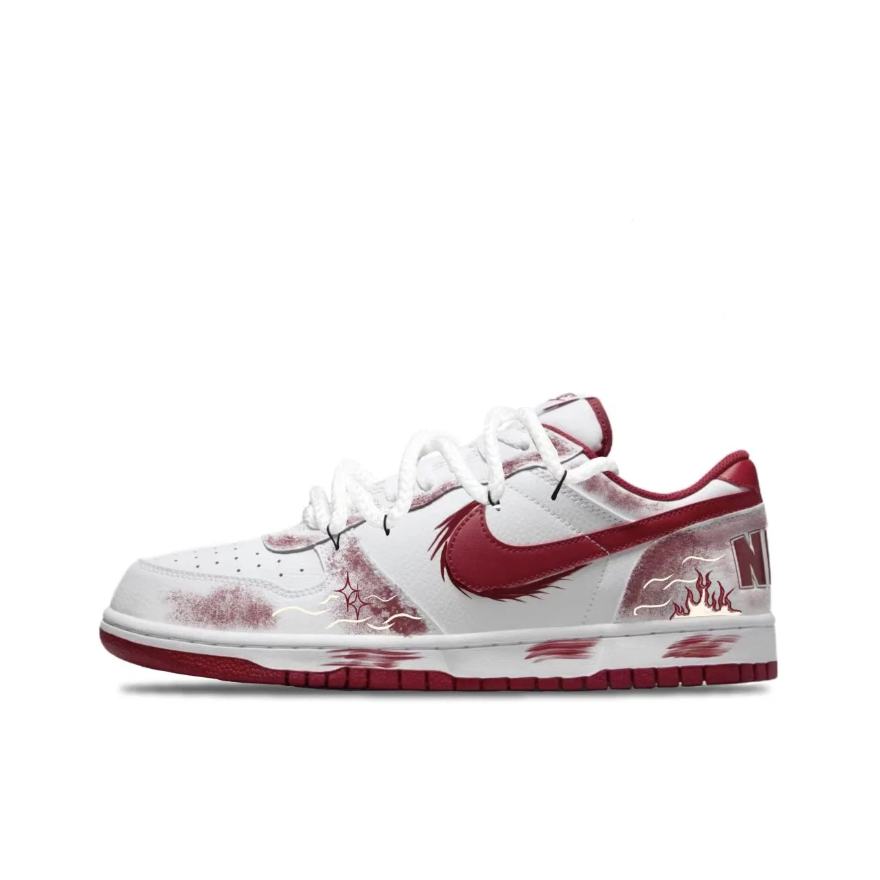 Кроссовки кеды низкие Nike Red