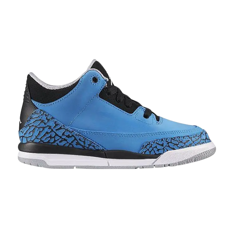 

Кроссовки Air Jordan 3 Retro BP 'Powder Blue', синий