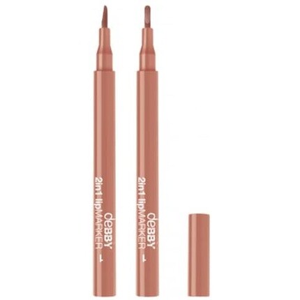 

Маркер для губ Debby 01 2в1 Bare Pencil для макияжа и косметики для губ