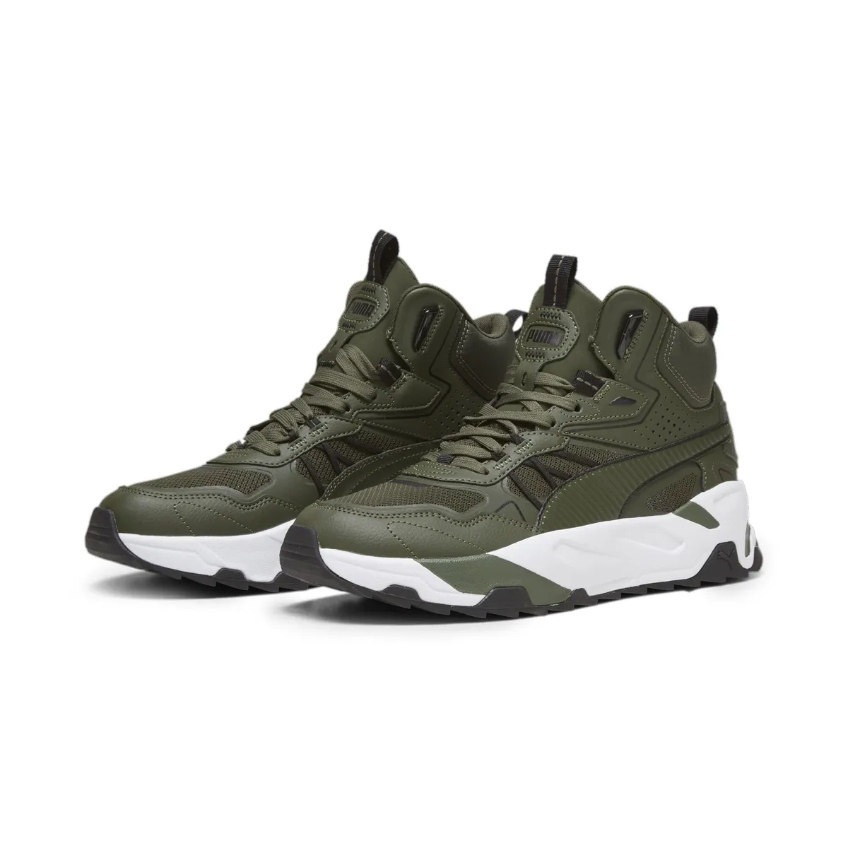 

Кроссовки PUMA "Mid Hybrid Sneakers Men", зеленый