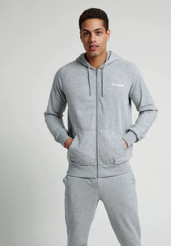 

Толстовка hmlisam на молнии Hummel, Grey Melange, Серый, Толстовка hmlisam на молнии Hummel, Grey Melange