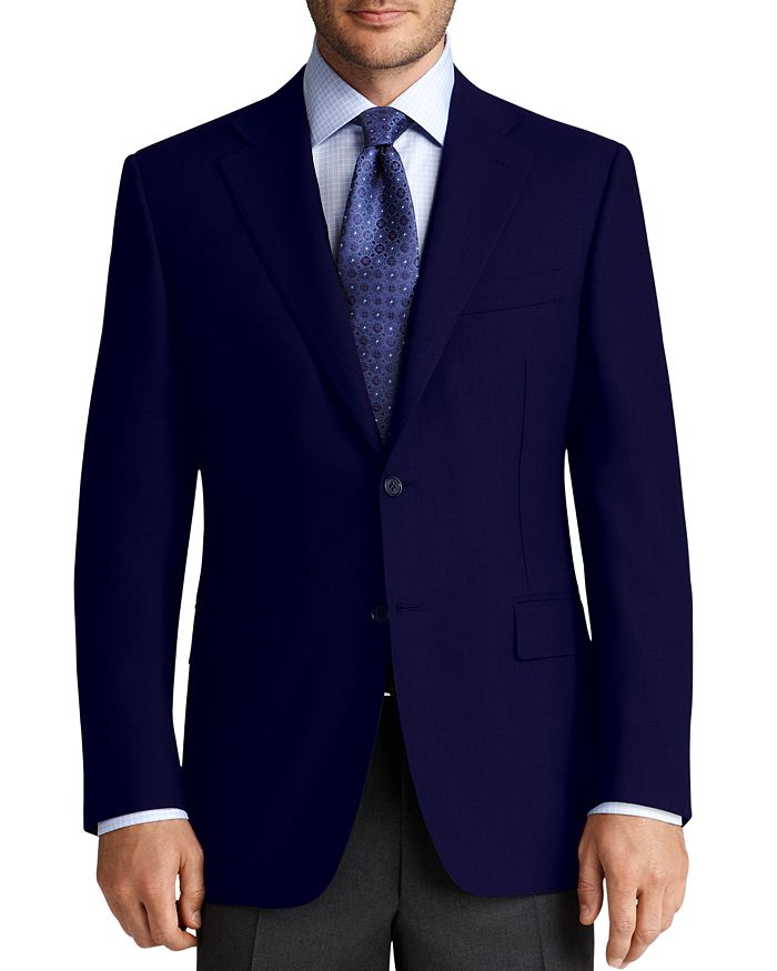 

Спортивное пальто Canali Siena Solid Classic Fit, синий