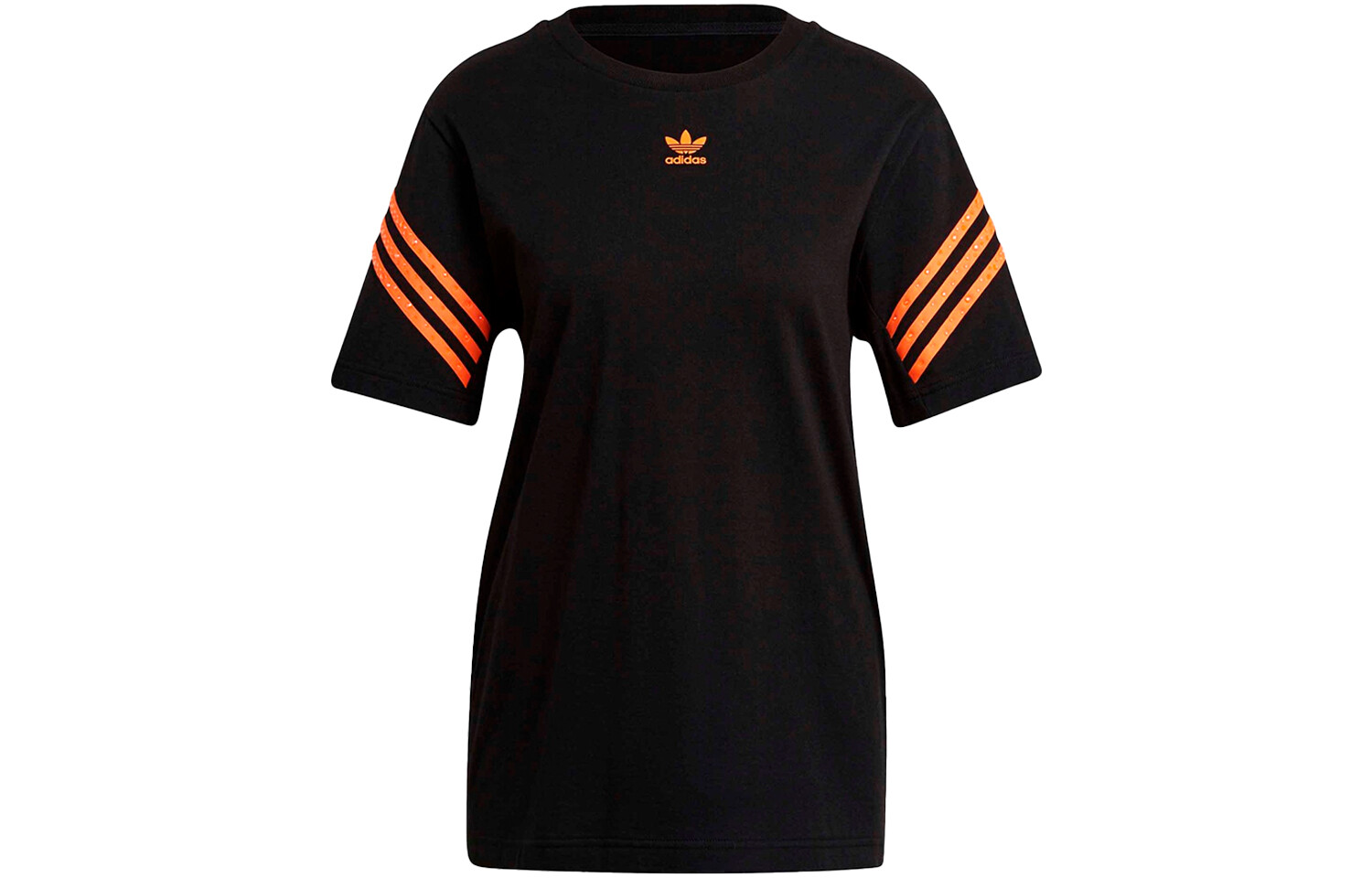 

Swarovski X Футболка мужская черная Adidas Originals, черный