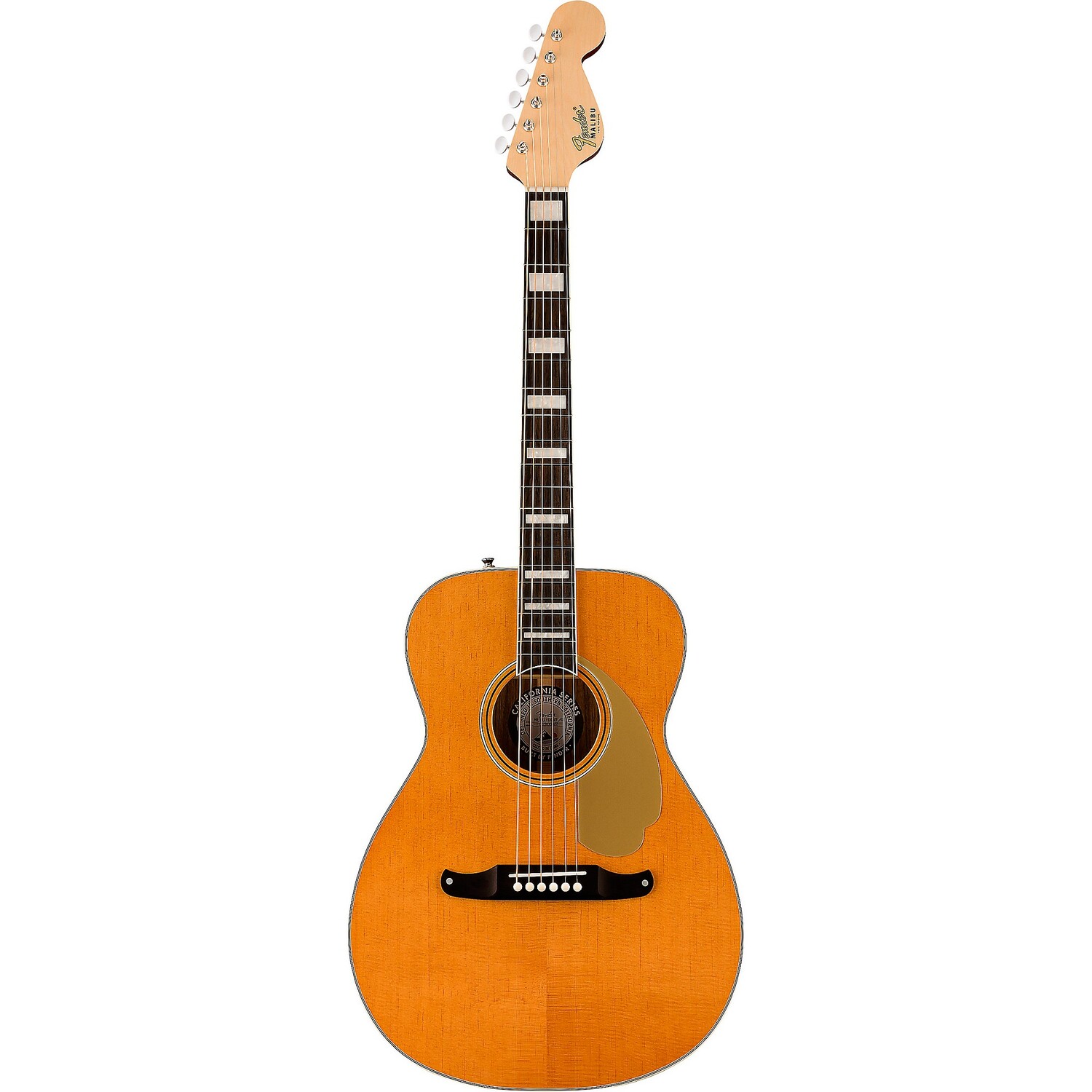 

Fender California Malibu Vintage Акустически-Электрическая Гитара Состаренная Натуральная