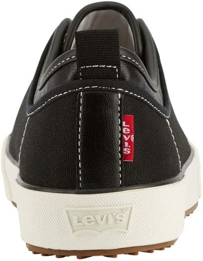 Кроссовки Levi's 521 Court Lo Coated Canvas, черный — фото 3