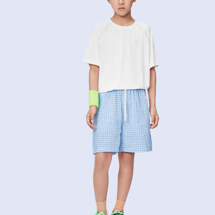 Футболка Quick Dry SS26 Kids' PUMA, raw белый 10101 — фото 3