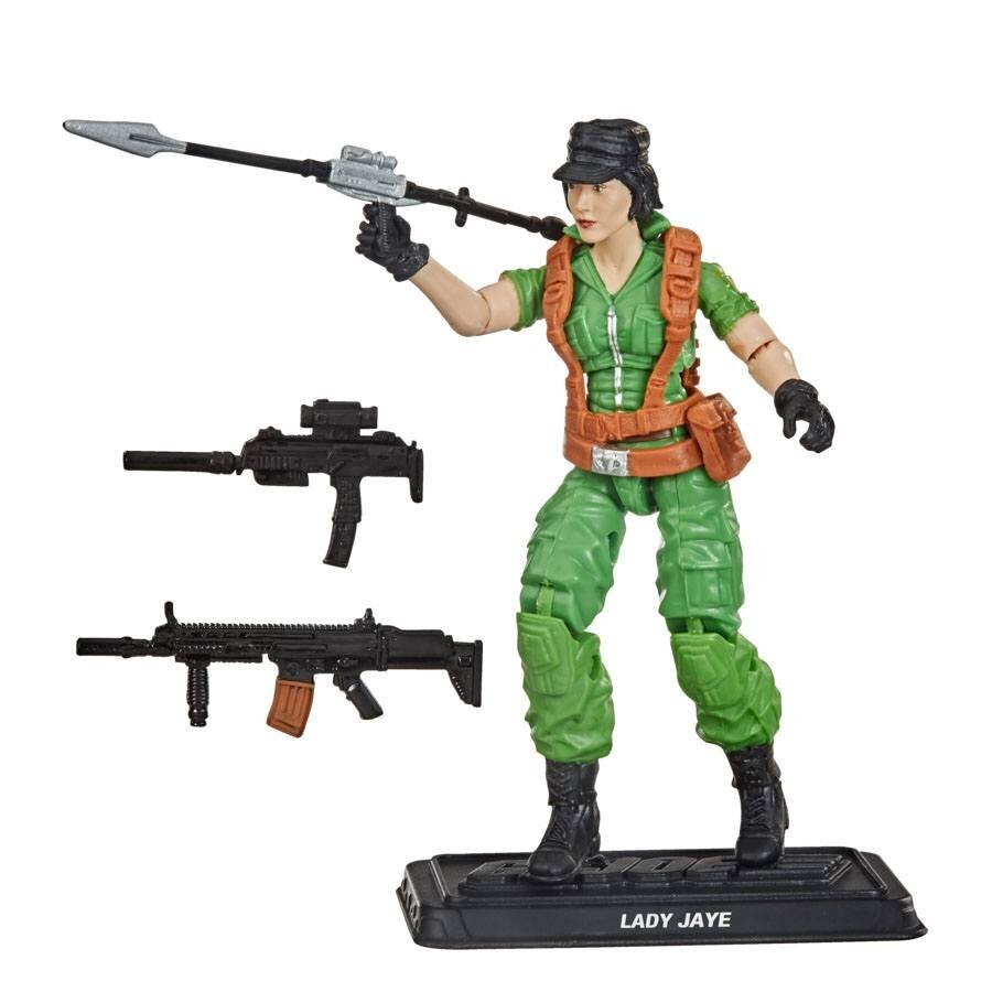

Хасбро, Г.И. Joe Retro Collection, Статуэтка, Леди Джей, зеленая, 10 см Hasbro