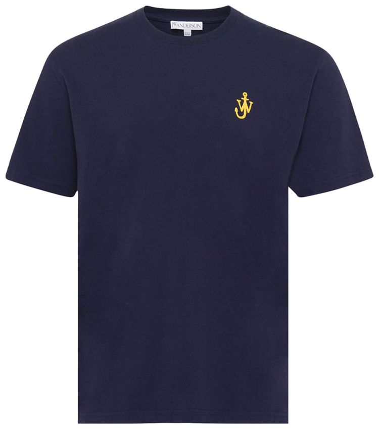 

Футболка JW Anderson Anchor Embroidery T-Shirt 'Dark Navy', синий