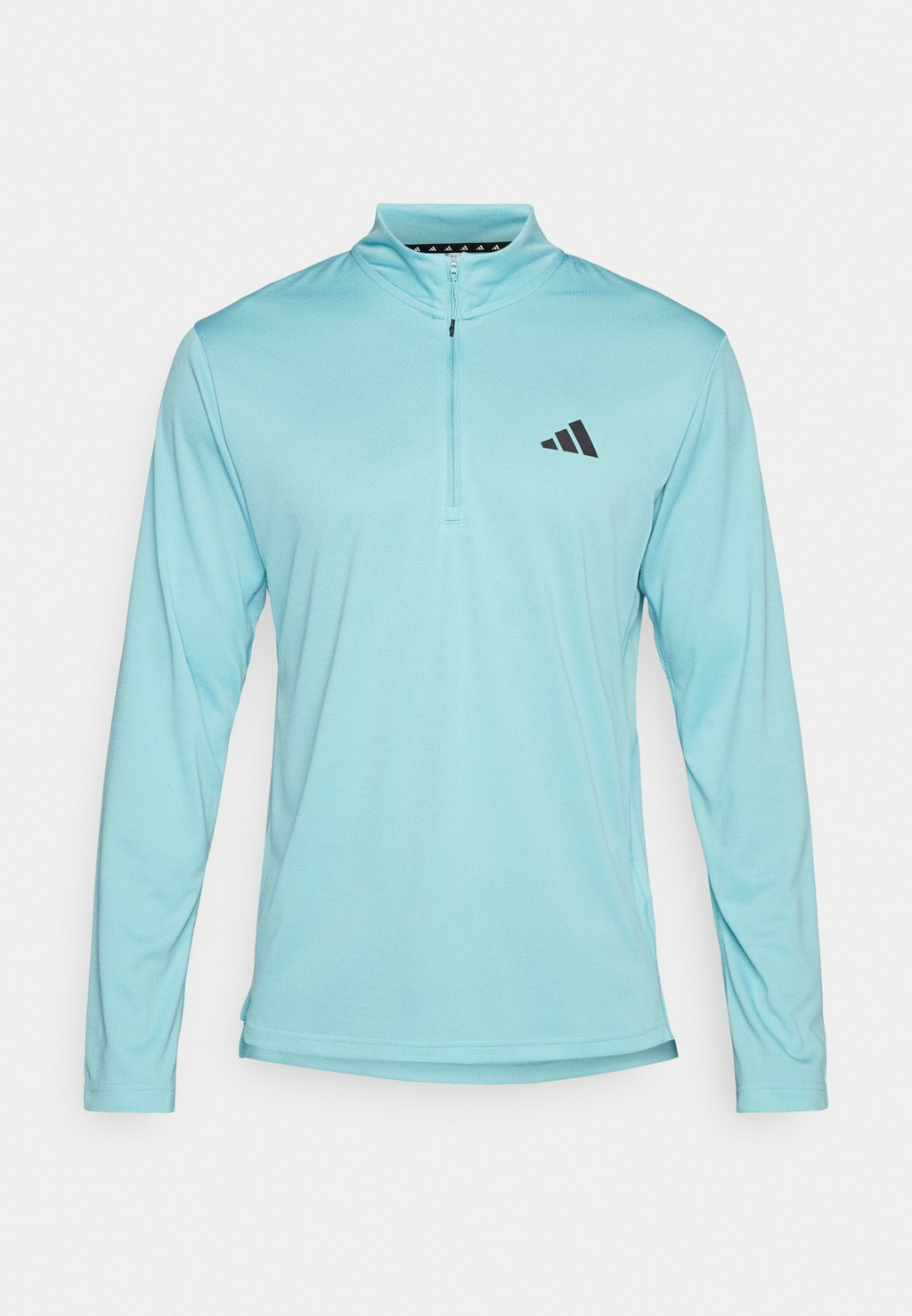 

Топ с длинными рукавами TRAIN ESSENTIALS 1/4 ZIP LONG SLEEVE adidas Performance, мята