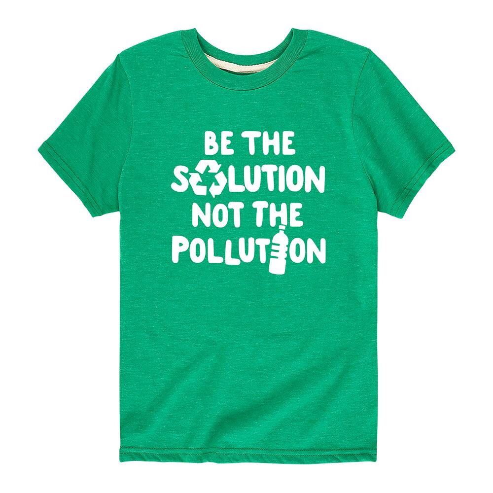 

Футболка Be The Solution с рисунком «День Земли» для мальчиков 8–20 лет Licensed Character, зеленый