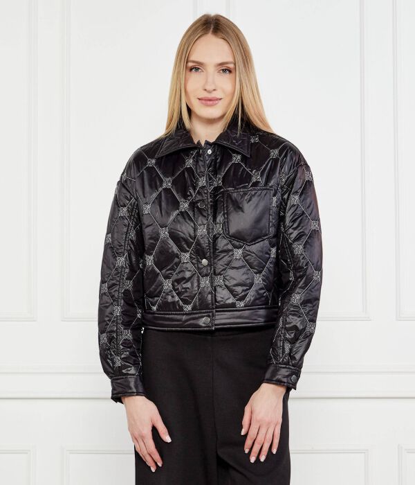 

Куртка febe-1 Cropped fit Hugo, черный