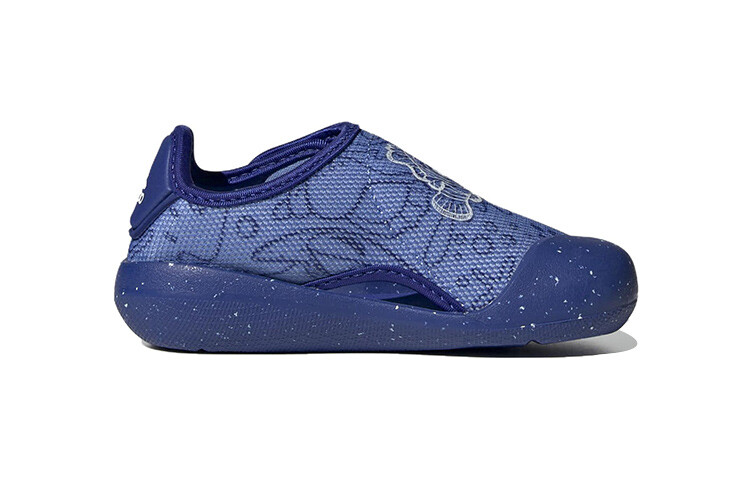 Спортивные кроссовки для плавания TD Low-top Белый/Королевский синий/Папоротниковый зеленый Adidas — фото 2