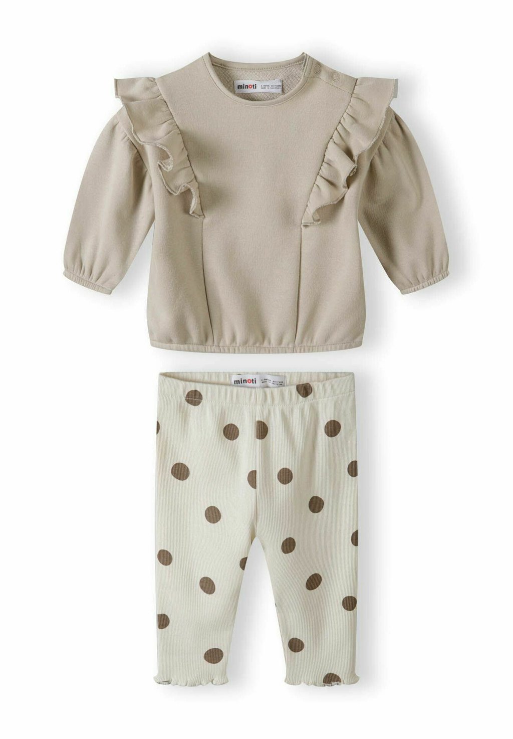 

Леггинсы CREW NECK SET MINOTI, бежевый