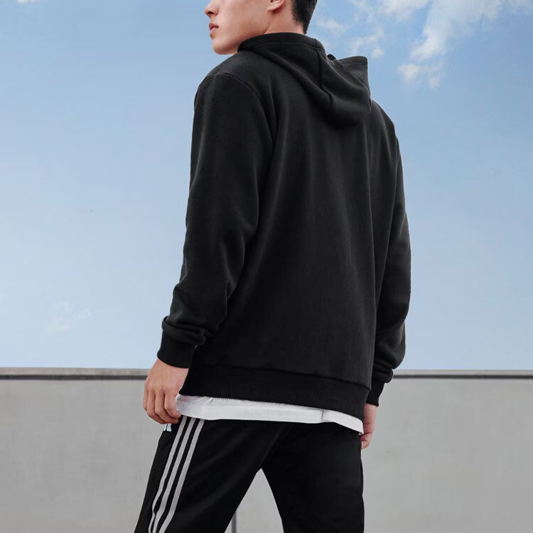 Толстовка Messi мужская черная Adidas, черный — фото 4