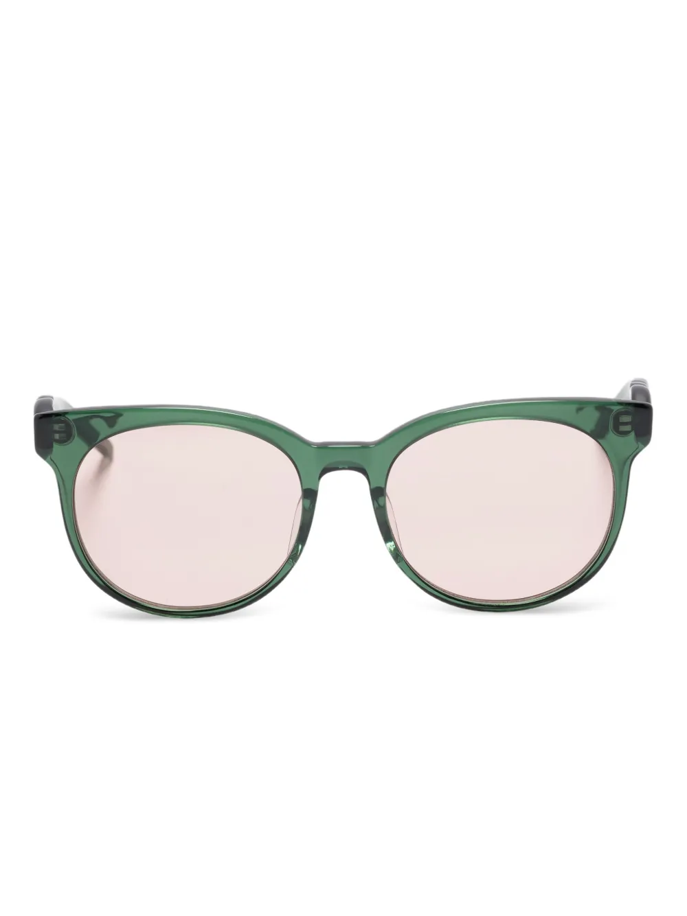 

Солнцезащитные очки Olive в круглой оправе Megane And Me, зеленый