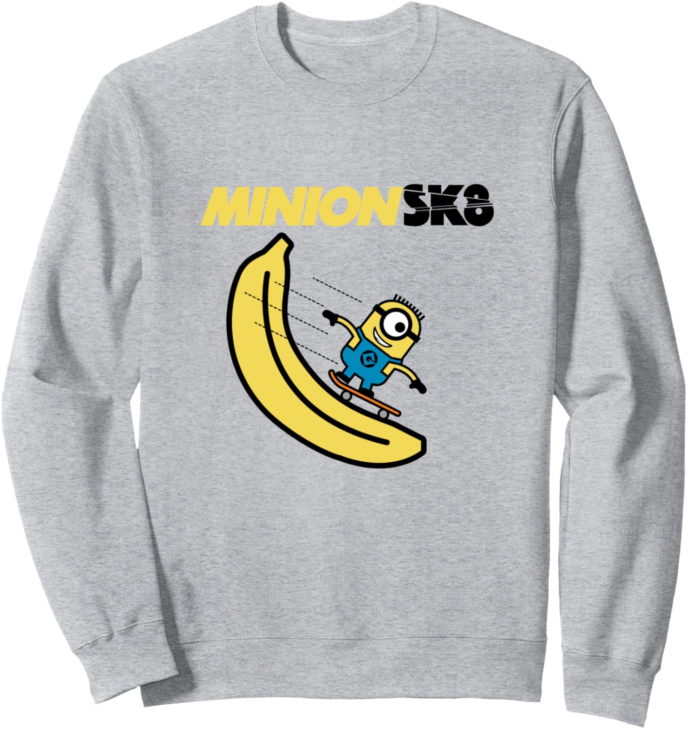 

Толстовка Minion SK8 (CARL) Minions, серый