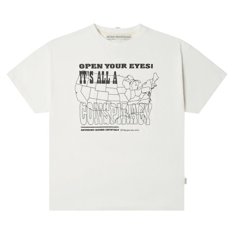 

Футболка Advisory Board Crystals Conspiracy T-Shirt 'White', белый