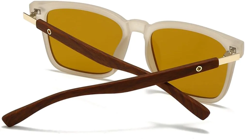 

Солнцезащитные очки с защитой UV400 | Круглая легкая оправа, цветные линзы | Для женщин и мужчин, для занятий спортом на открытом воздухе и вождения DSVIGF, Ginger