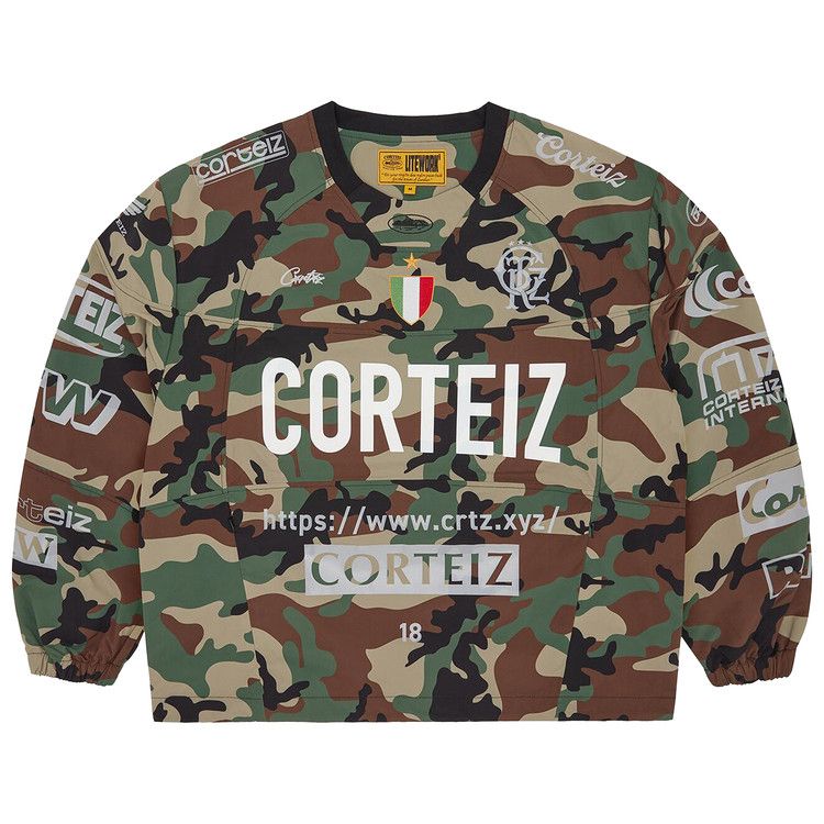 

Пуловер Corteiz Sponsors Training Pullover, Camo