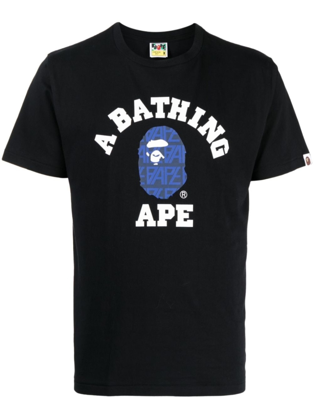 

Футболка с нашивкой-логотипом A BATHING APE, черный