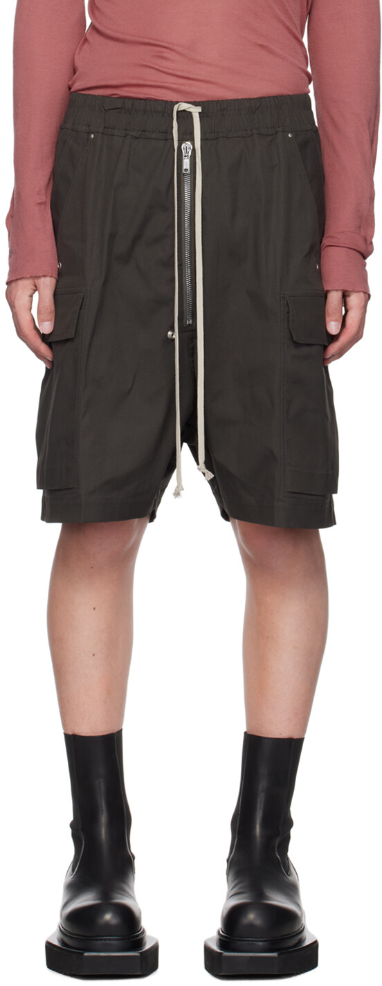 

Серые шорты Porterville Cargobela Rick Owens