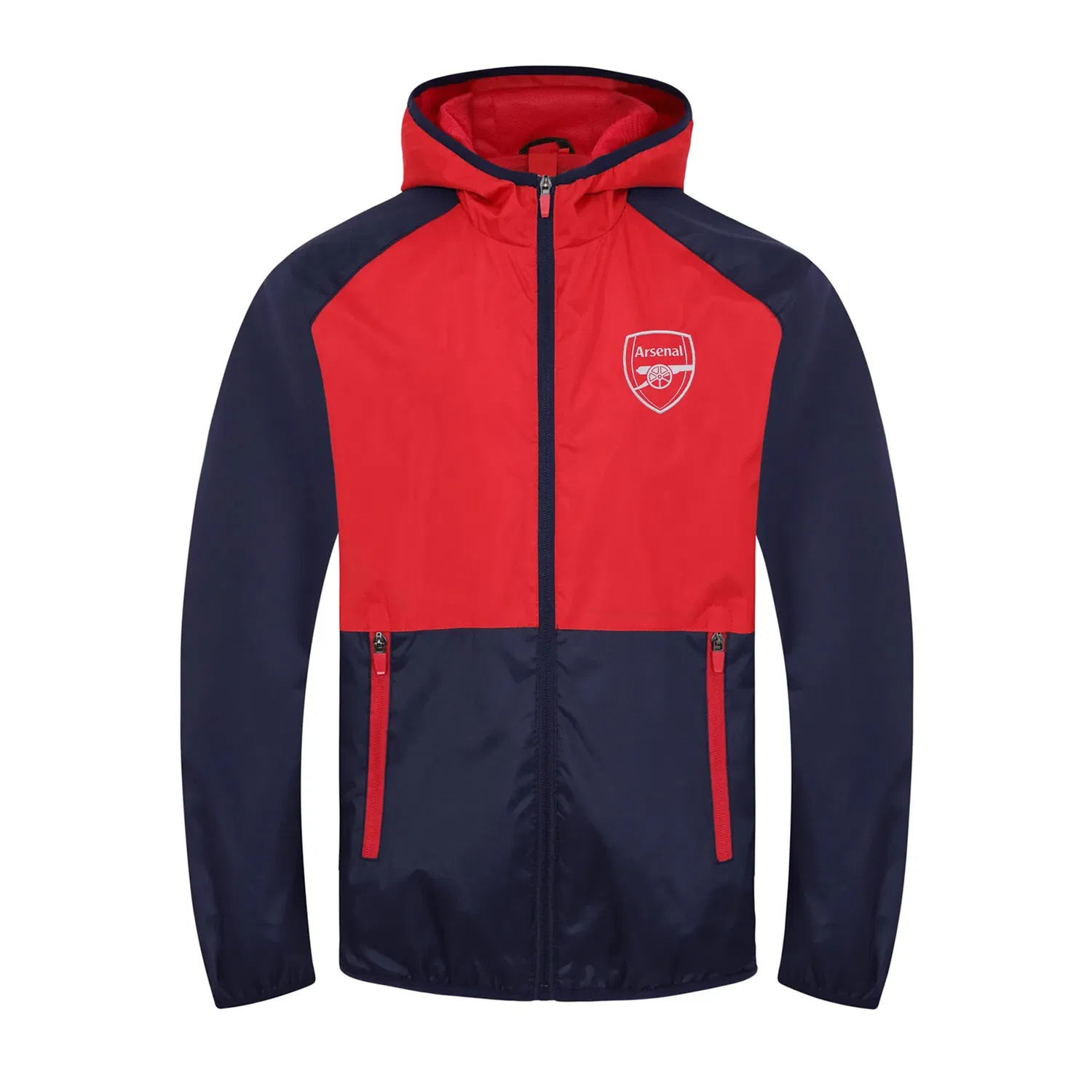 Детская ветровка Arsenal FC с эмблемой клуба, темно-синий