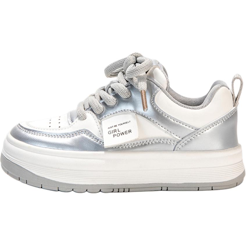 

Детские скейтерские кроссовки DAPHNE KIDS, серебряный