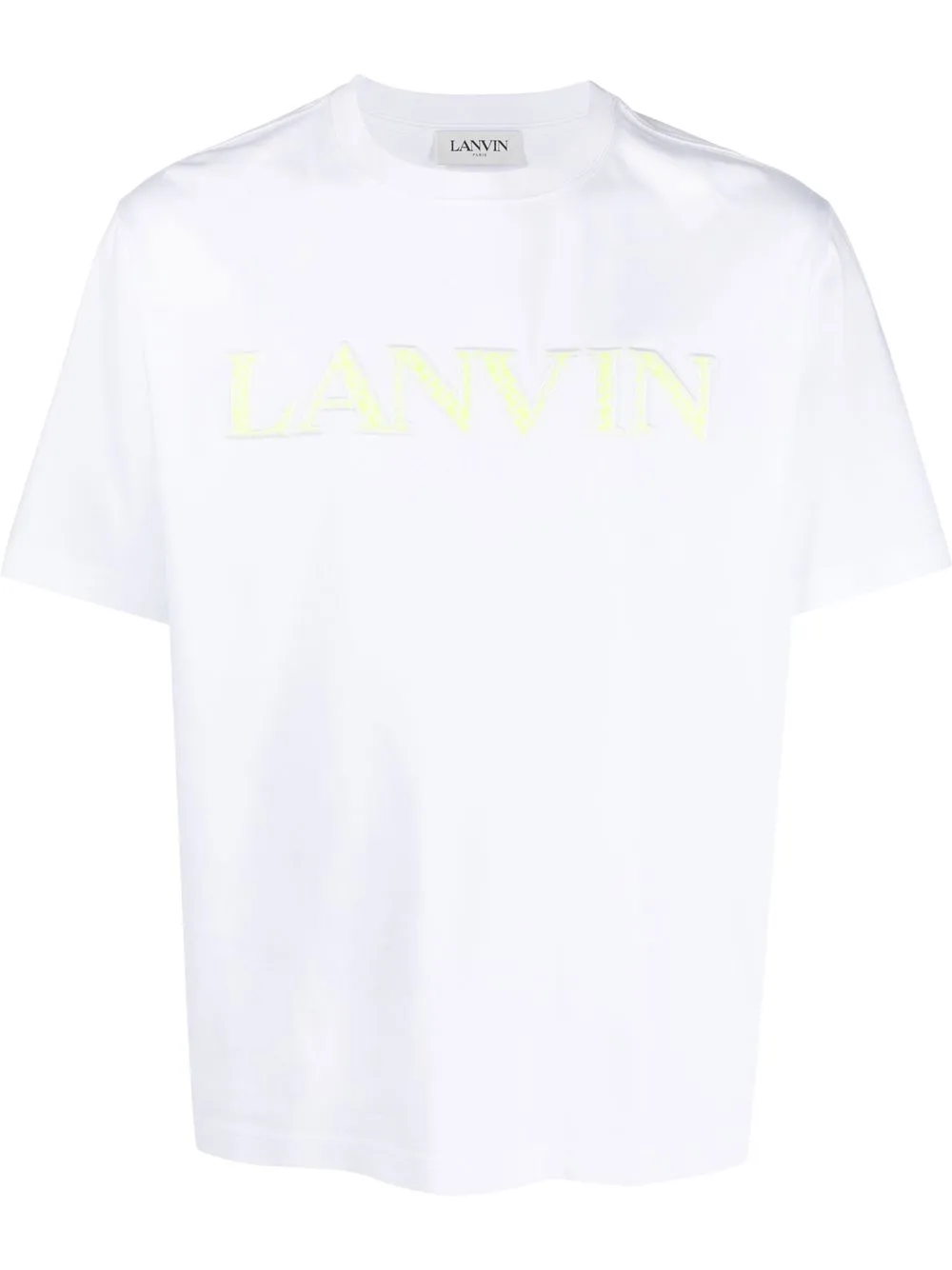 

Футболка с логотипом Lanvin, белый