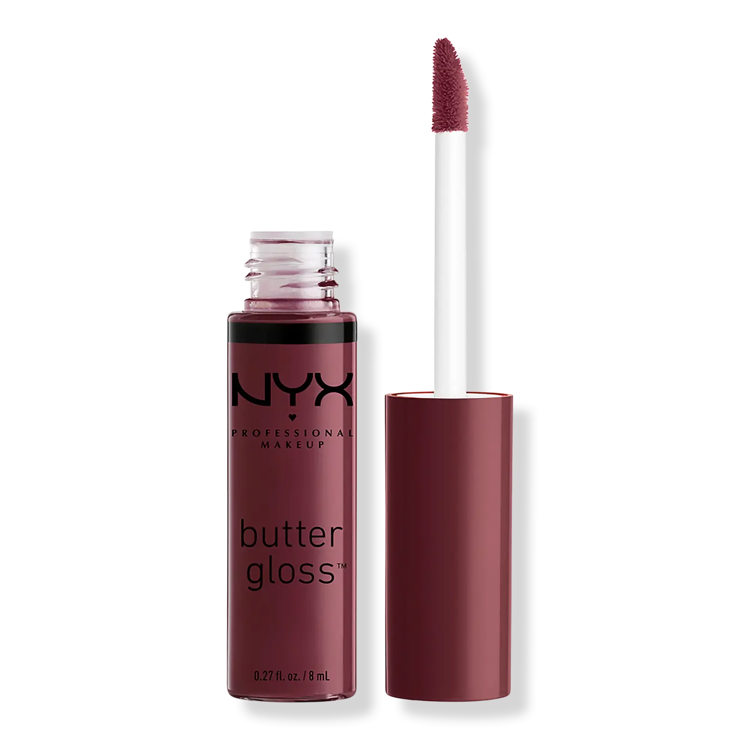 

Нелипкий блеск для губ Butter Gloss NYX Professional Makeup, Devils Food Cake (deep plum)