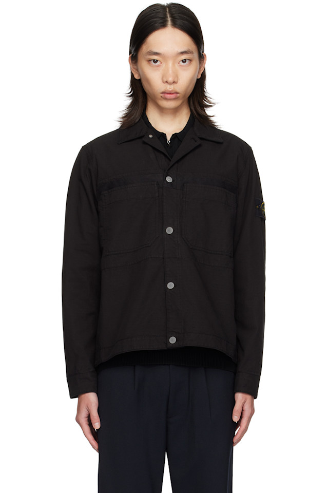 

Патч овершерт Stone Island, черный