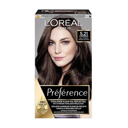 

L'Oreal Paris Preference 5.21 Холодный светло-коричневый цвет волос L'Oréal