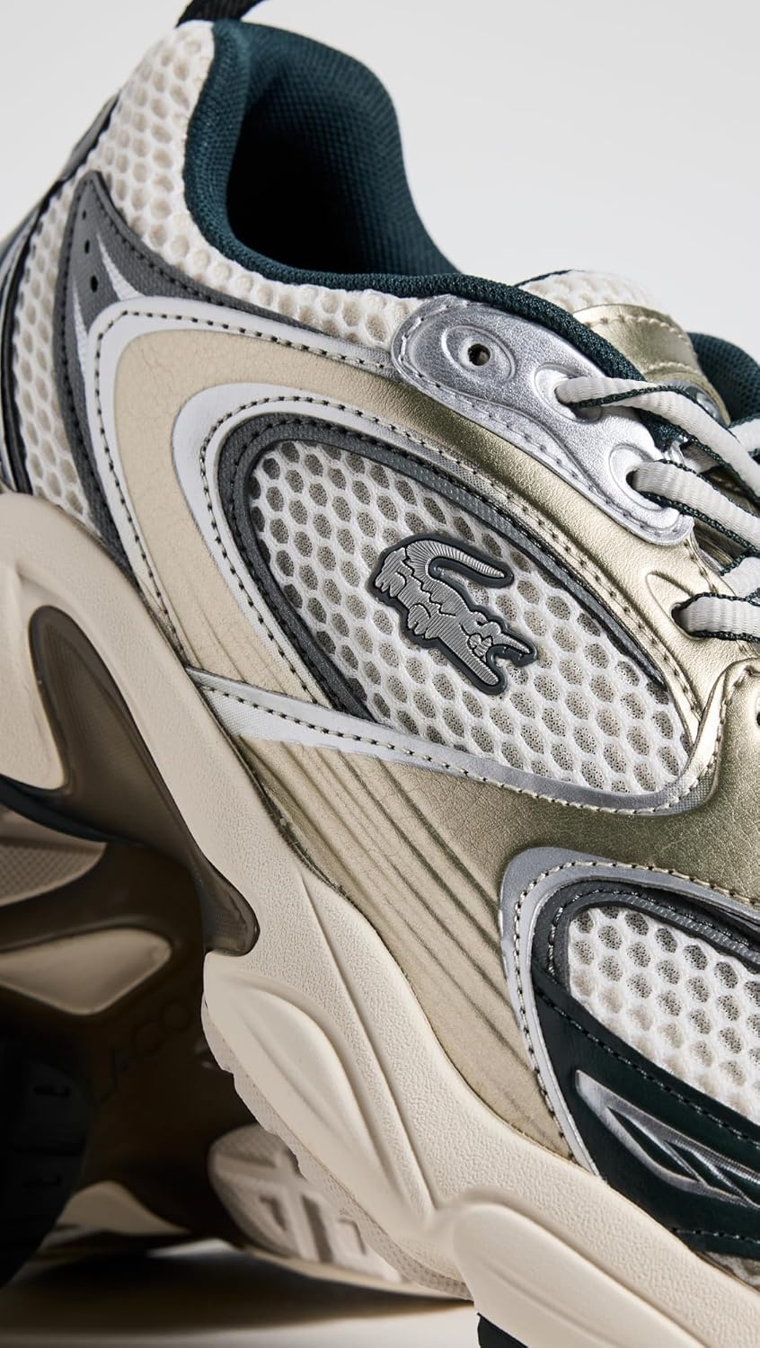 Мужские кроссовки Lacoste Storm 96, белый/зеленый/темно-зеленый/светло-белый — фото 4