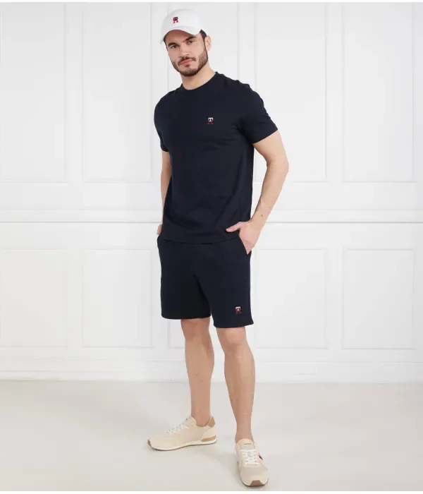 Короткие шорты SMALL IMD regular fit Tommy Hilfiger, темно-синий — фото 2