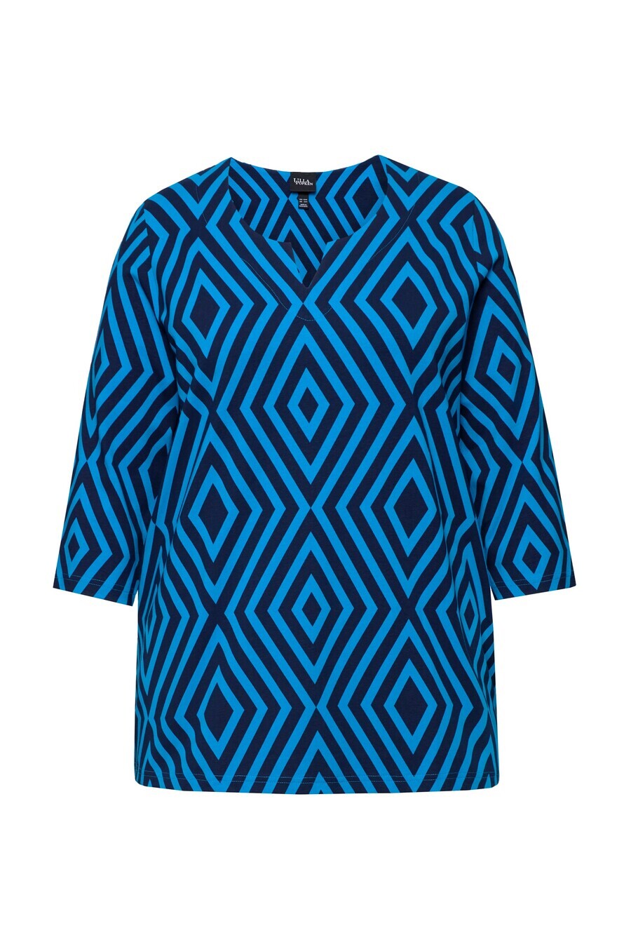 

Топ Ulla Popken Shirt, цвет marine blue/azure