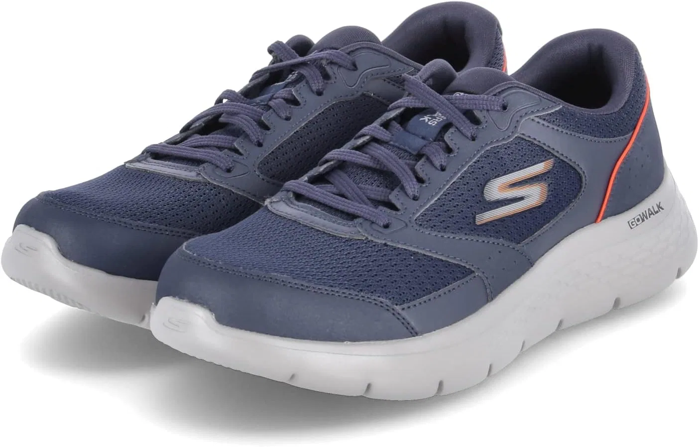 Мужские кроссовки Skechers Go Walk Flex, Navy Orange