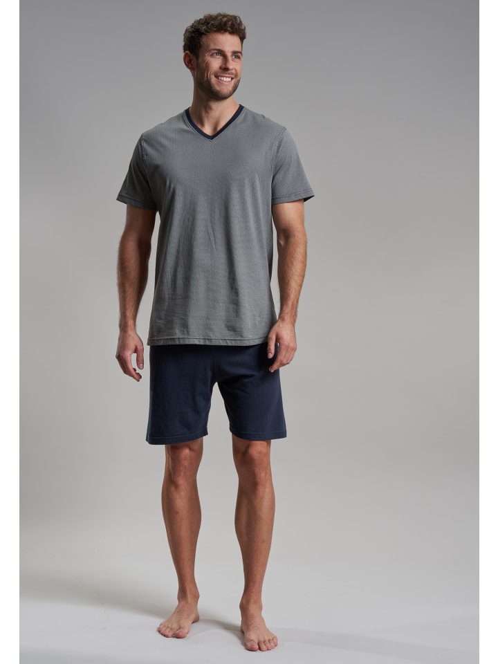 

Bugatti Шорты Shorty Genua in blau-dunkel-Allover