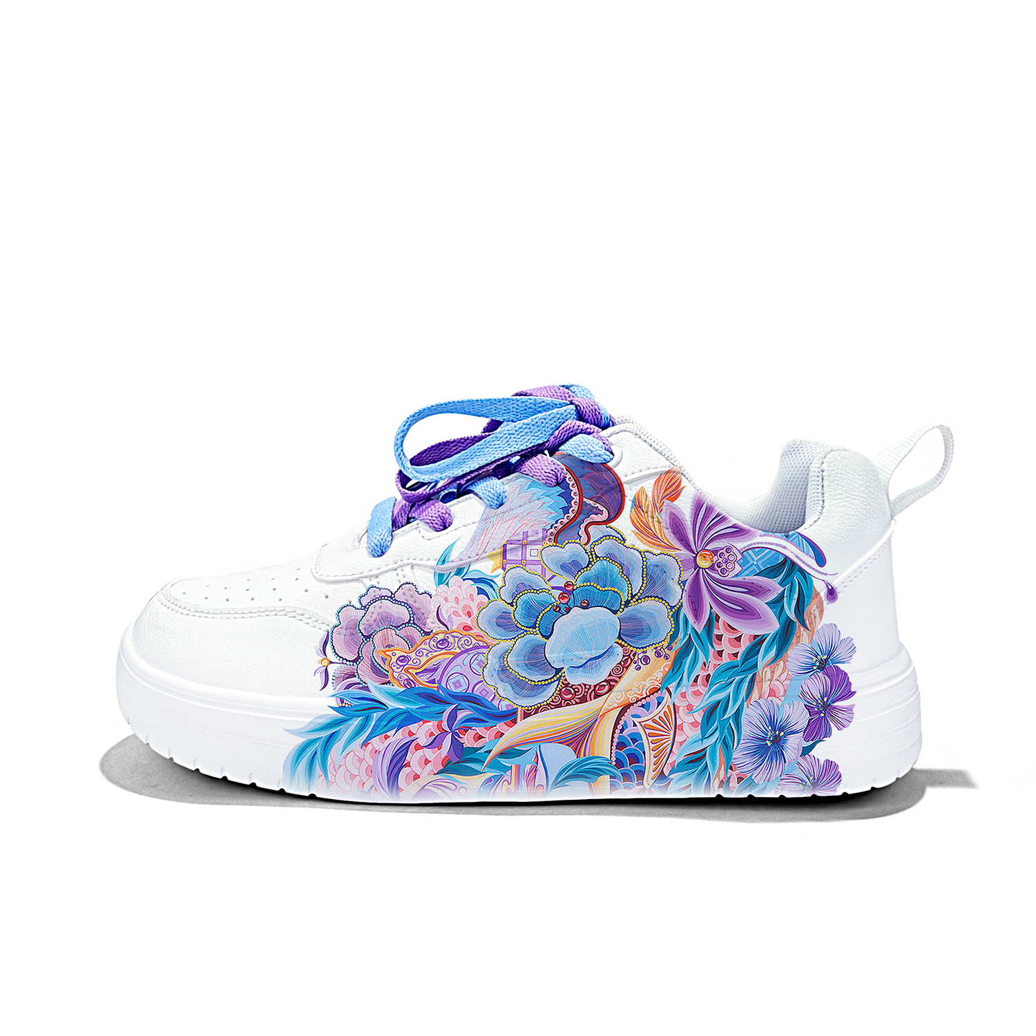 

Легкие нескользящие низкие кроссовки для скейтбординга унисекс Cold cicadas yesterday, белый