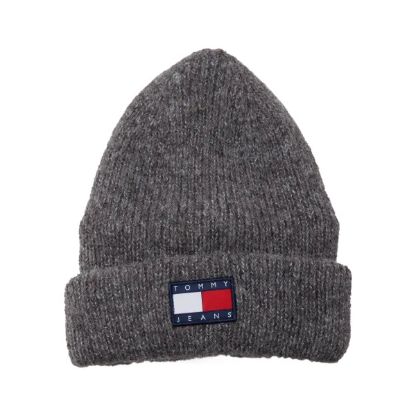 

Шапка с добавлением шерсти Tommy Hilfiger, серый