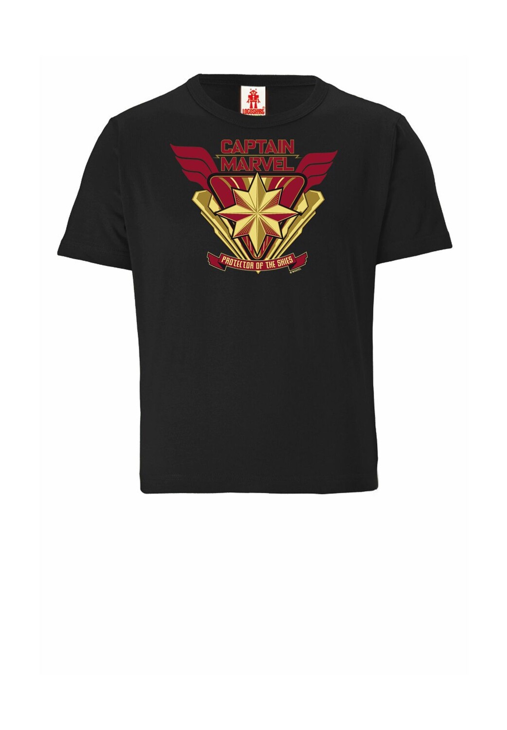 

Футболка Organic Kids Marvel-Captain Marvel-Protecto LOGOSHIRT, черный