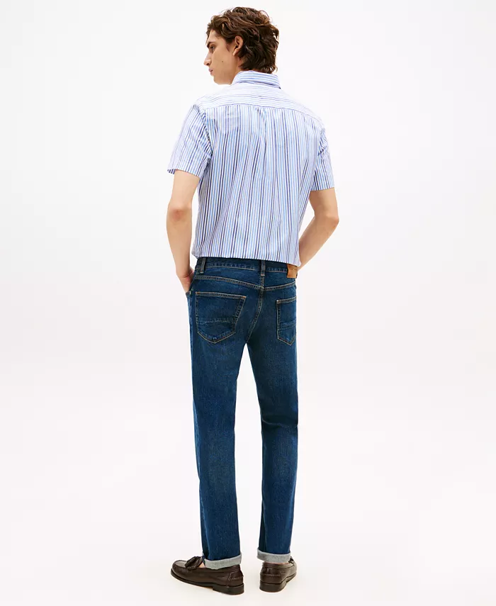 Мужские джинсы Denton Slim-Straight Tommy Hilfiger, синий — фото 4